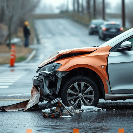 car crash damage