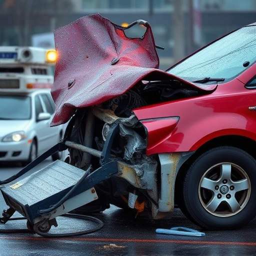 car crash damage