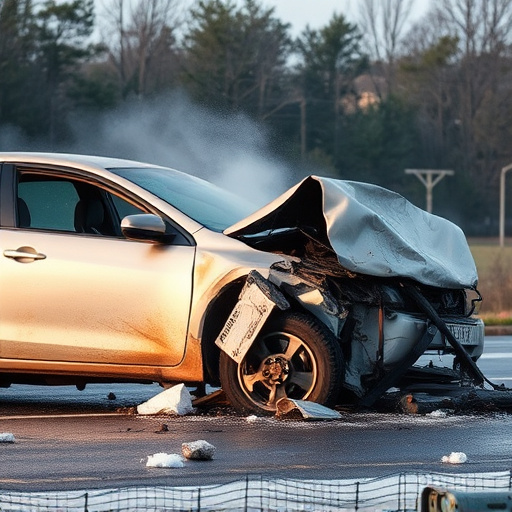 car crash damage