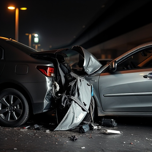 car crash damage