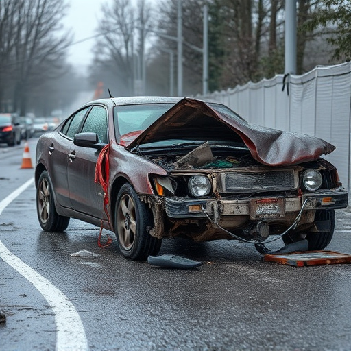 car crash damage