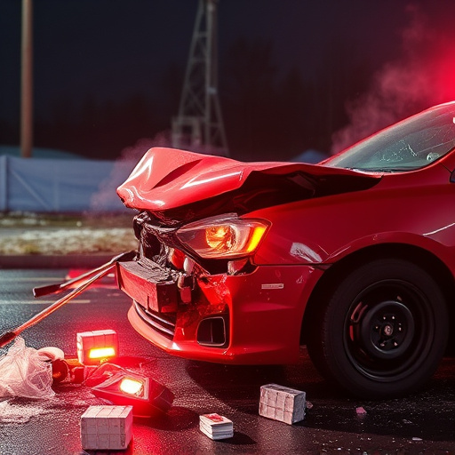 car crash damage