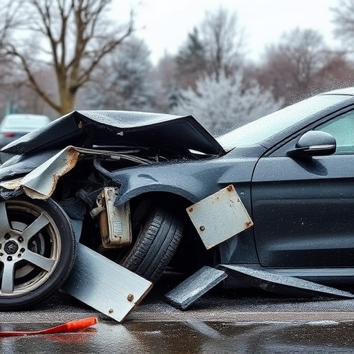 car crash damage