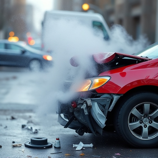 car crash damage