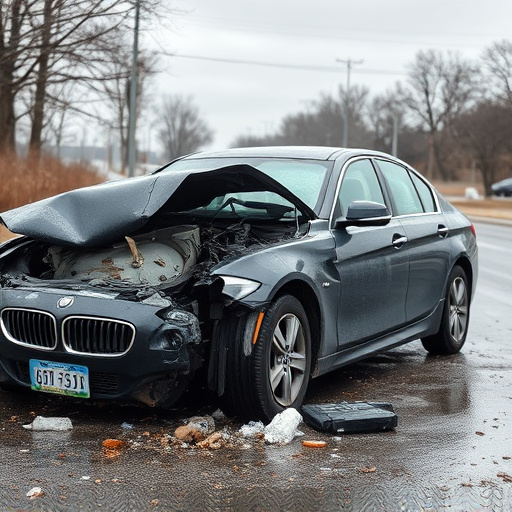 car crash damage