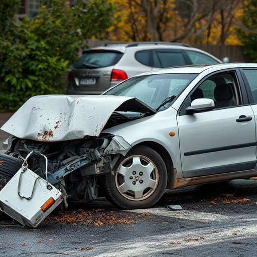 car crash damage