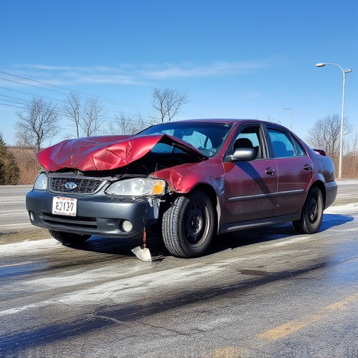 car crash damage