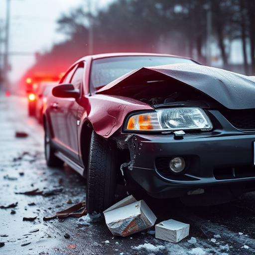 car crash damage