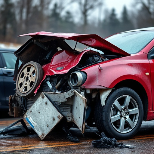 car crash damage