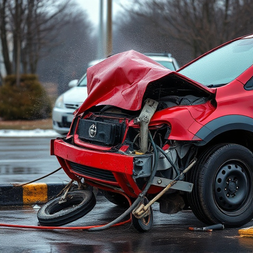 car crash damage