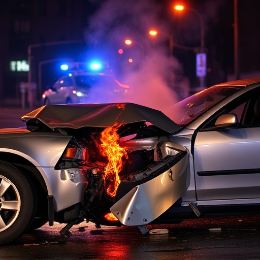 car crash damage
