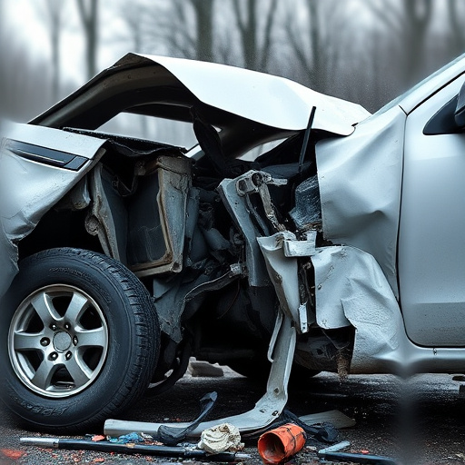 car crash damage