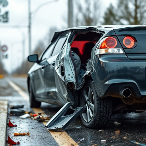 car crash damage