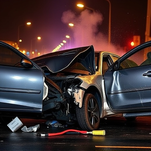 car crash damage