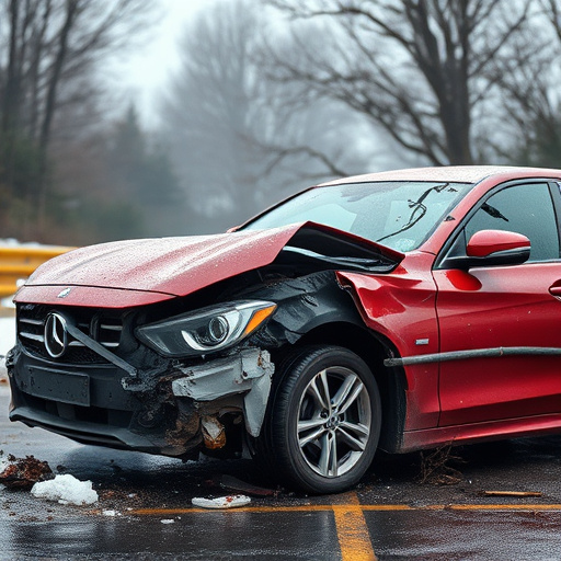 car crash damage