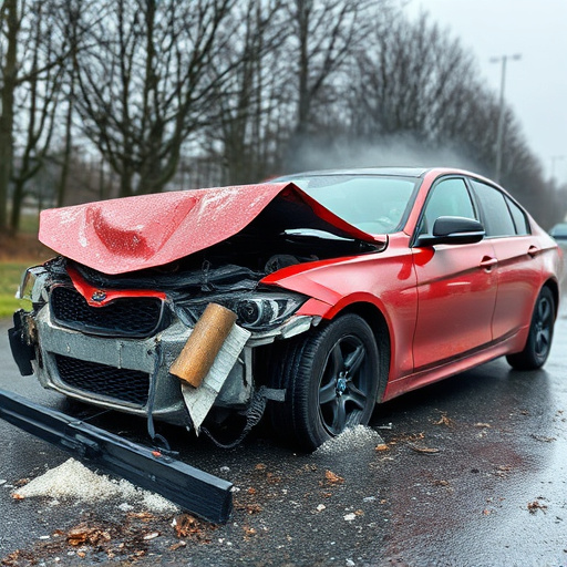 car crash damage