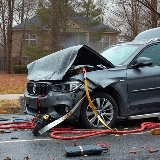 car crash damage