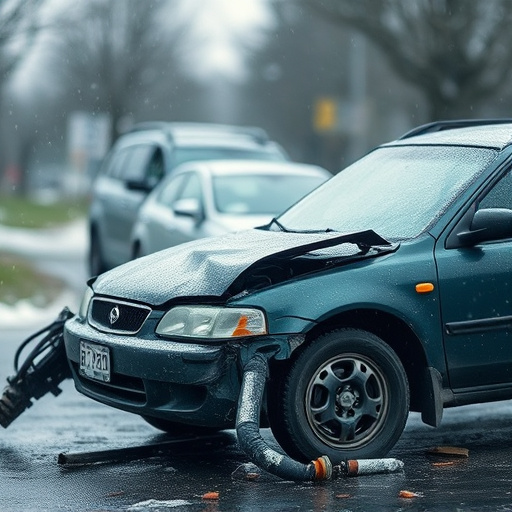 car crash damage