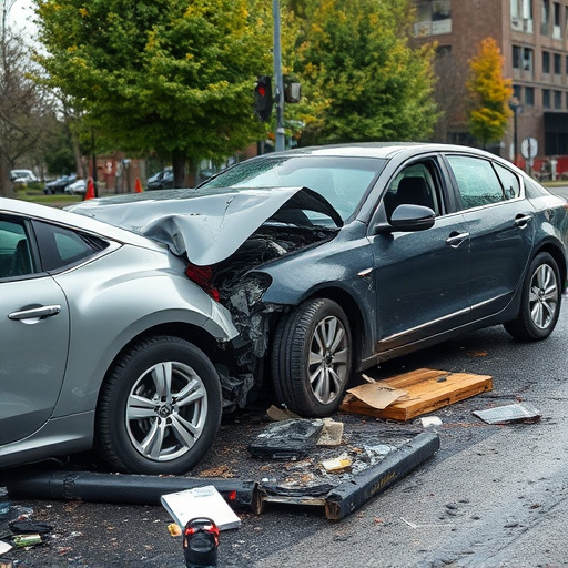 car crash damage