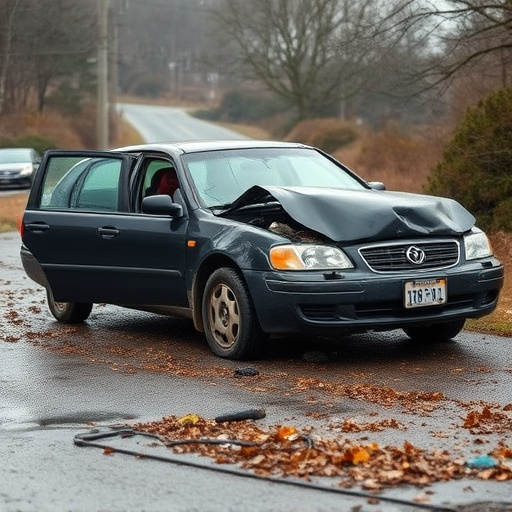 car crash damage