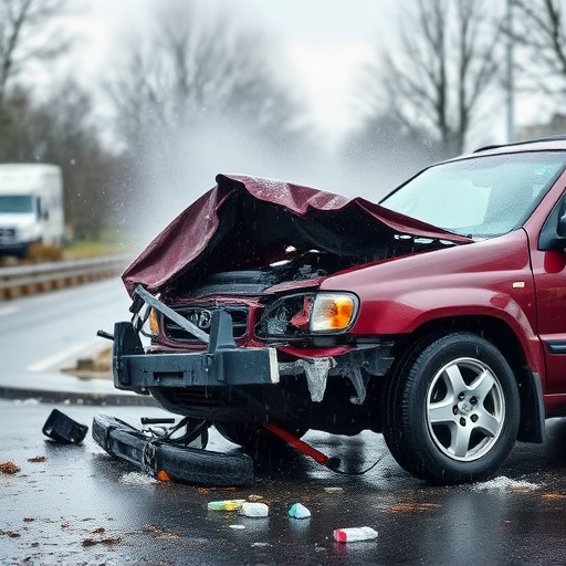 car crash damage