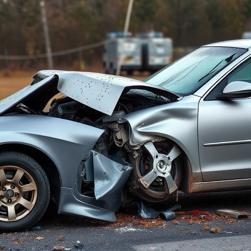 car crash damage