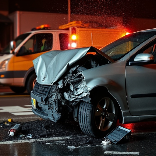 car crash damage