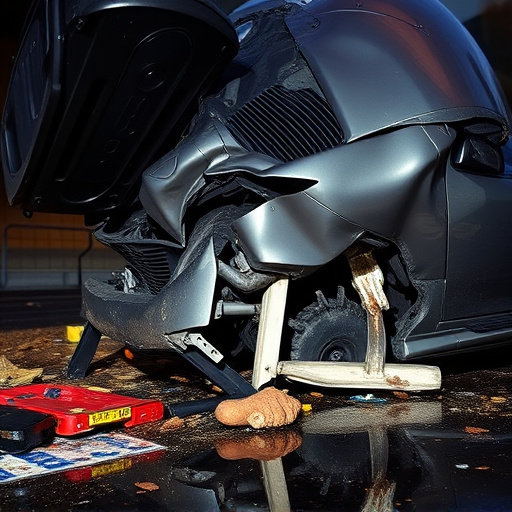 car crash damage