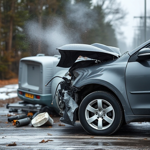 car crash damage