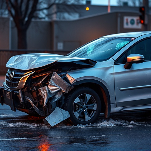 car crash damage