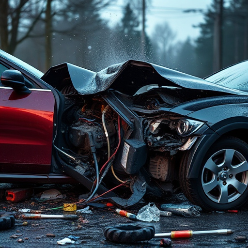 car crash damage