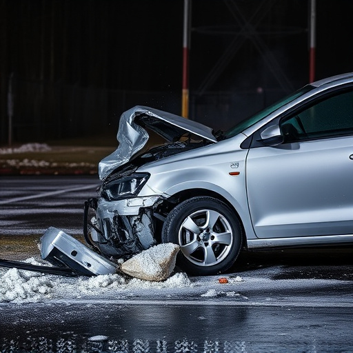 car crash damage