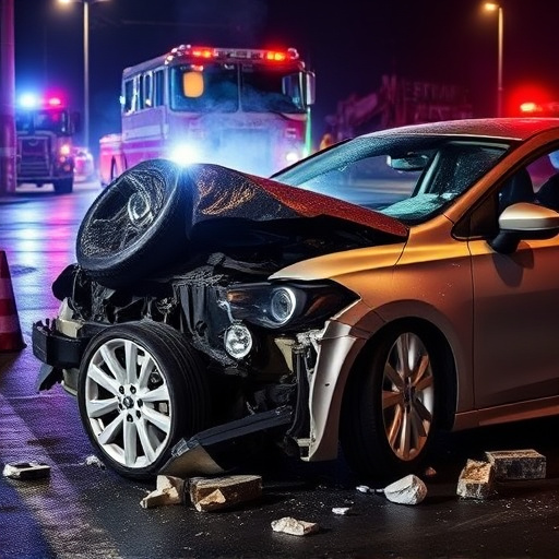 car crash damage