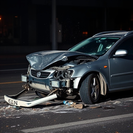 car crash damage