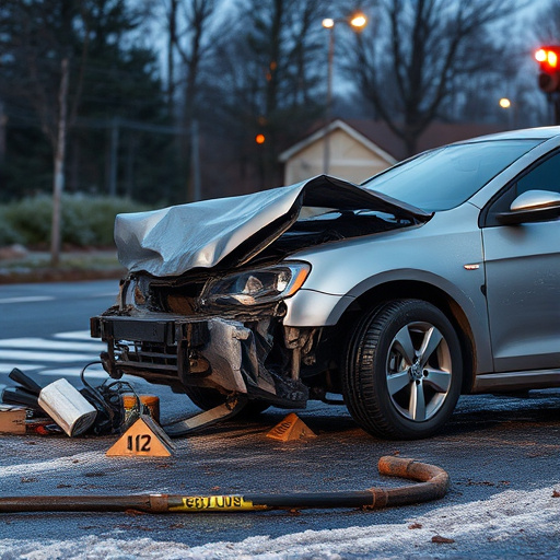 car crash damage
