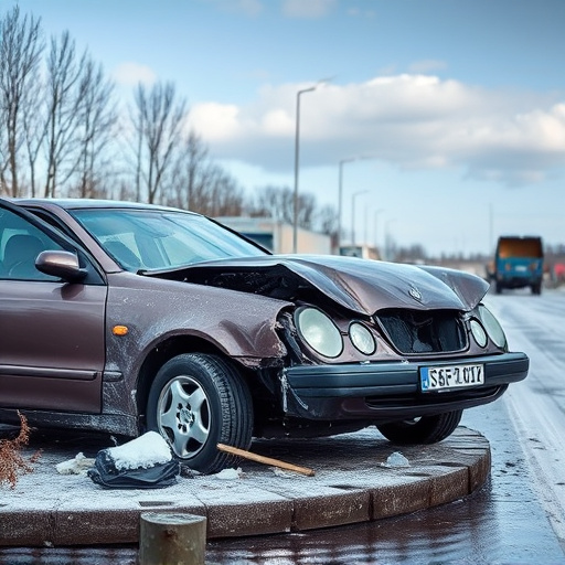 car crash damage