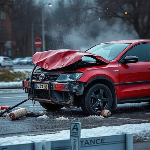 car crash damage