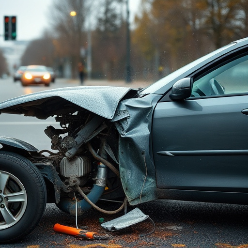 car crash damage