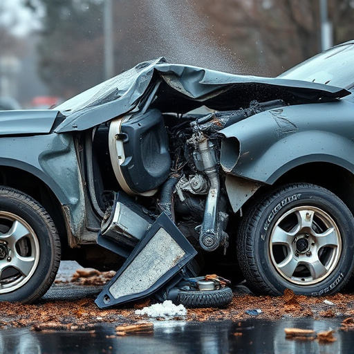 car crash damage