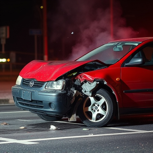 car crash damage