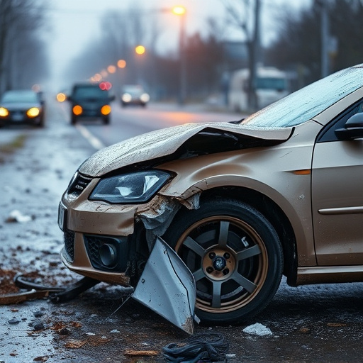 car crash damage