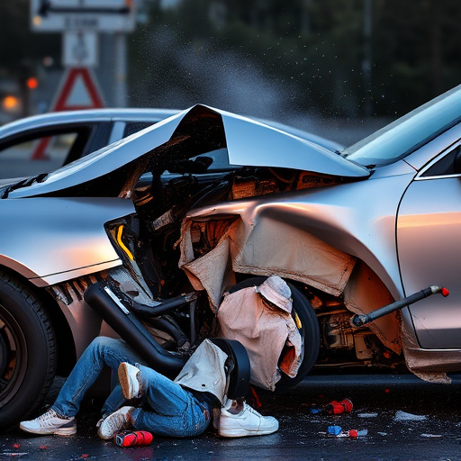 car crash damage