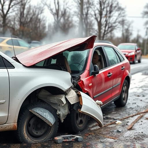 car crash damage