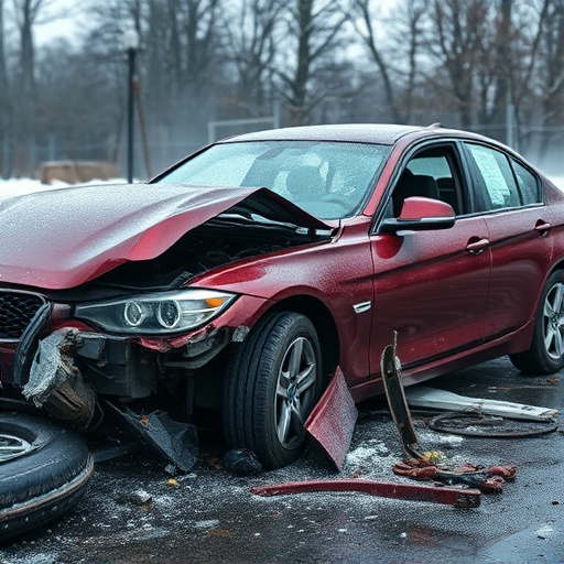 car crash damage