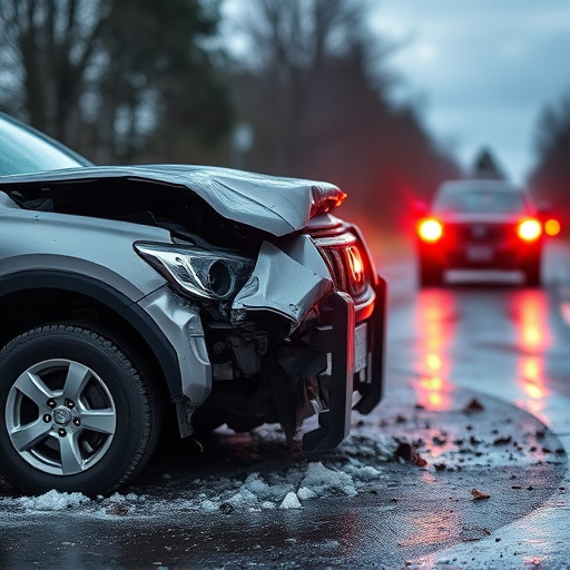 car crash damage