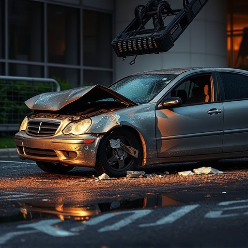 car crash damage