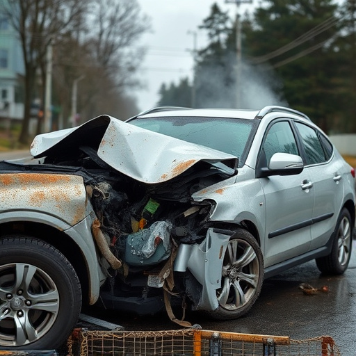 car crash damage