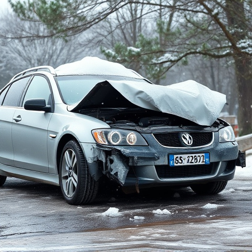 car crash damage