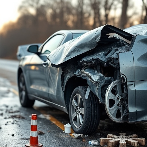 car crash damage