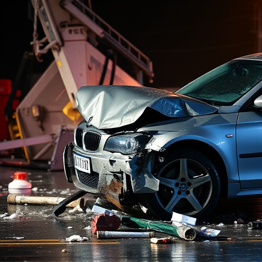 car crash damage